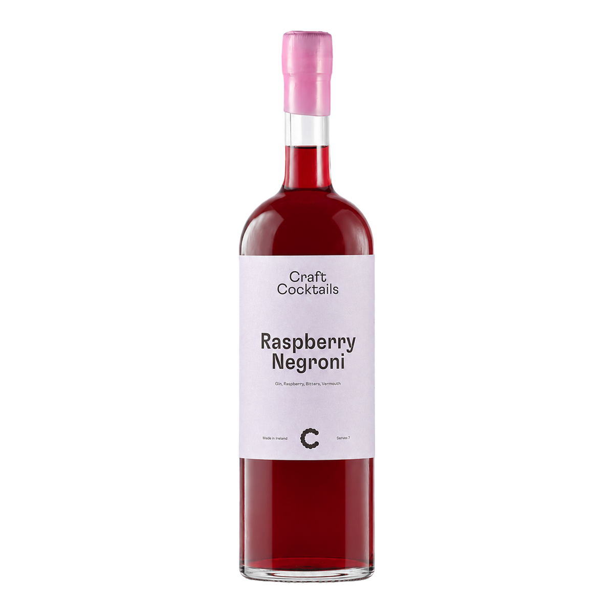 Craft Cocktails Raspberry Negroni (Serves 7)