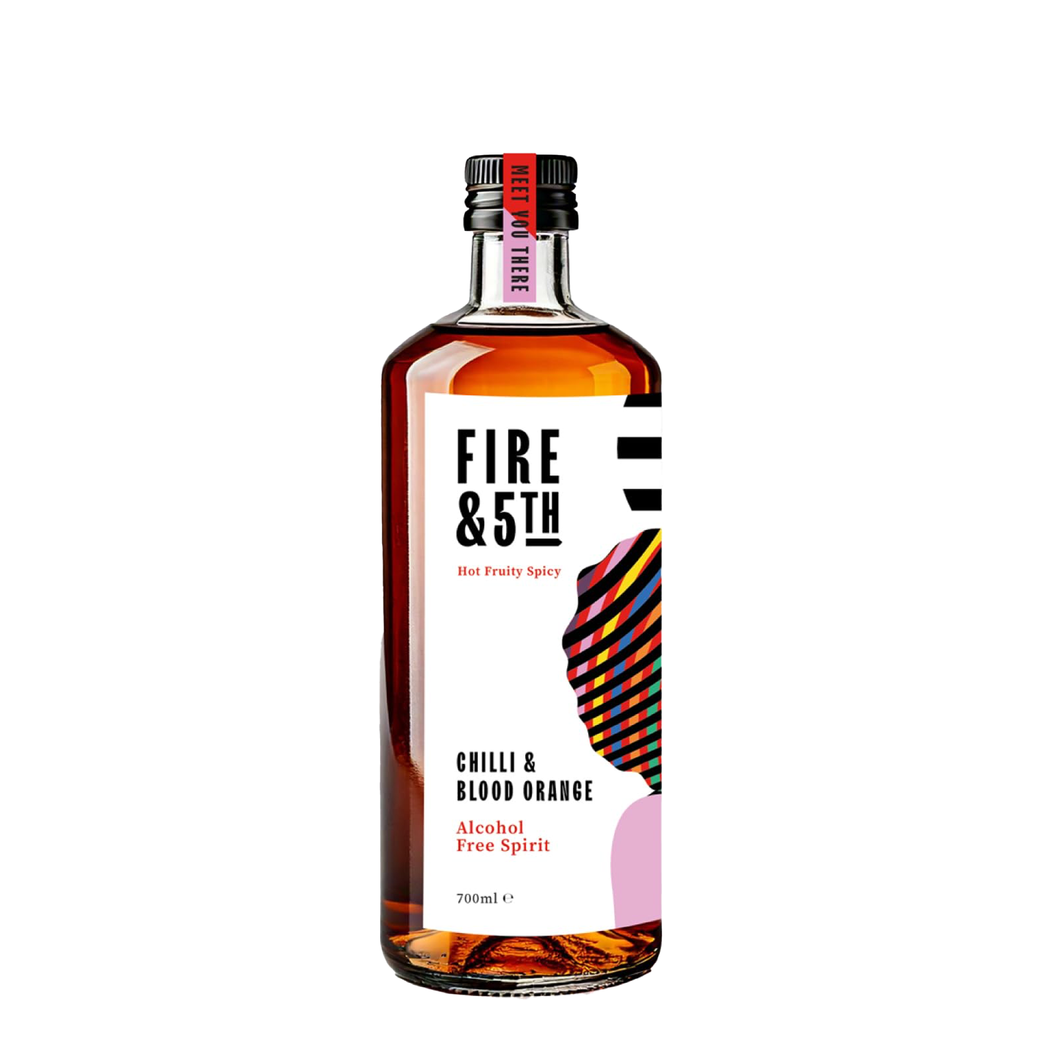 Fire & 5th Chilli & Blood Orange Non Alcoholic Aperitif