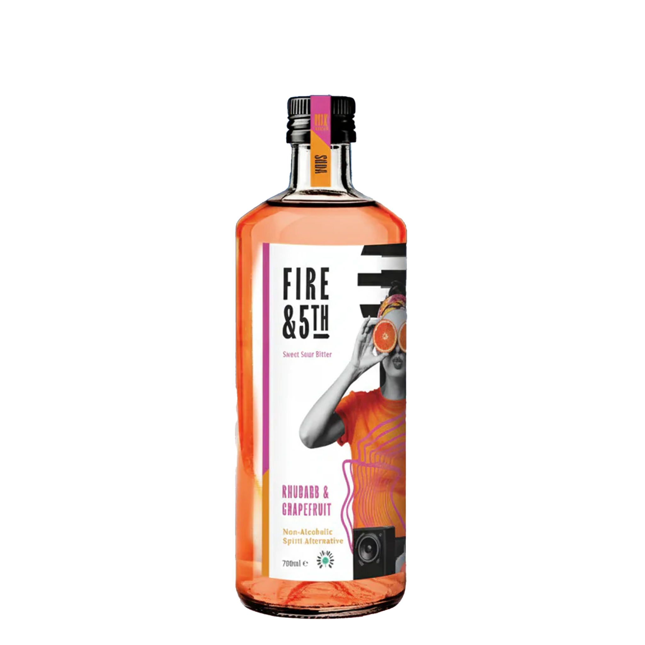 Fire & 5th Rhubarb & Grapefruit Non Alcoholic Aperitif