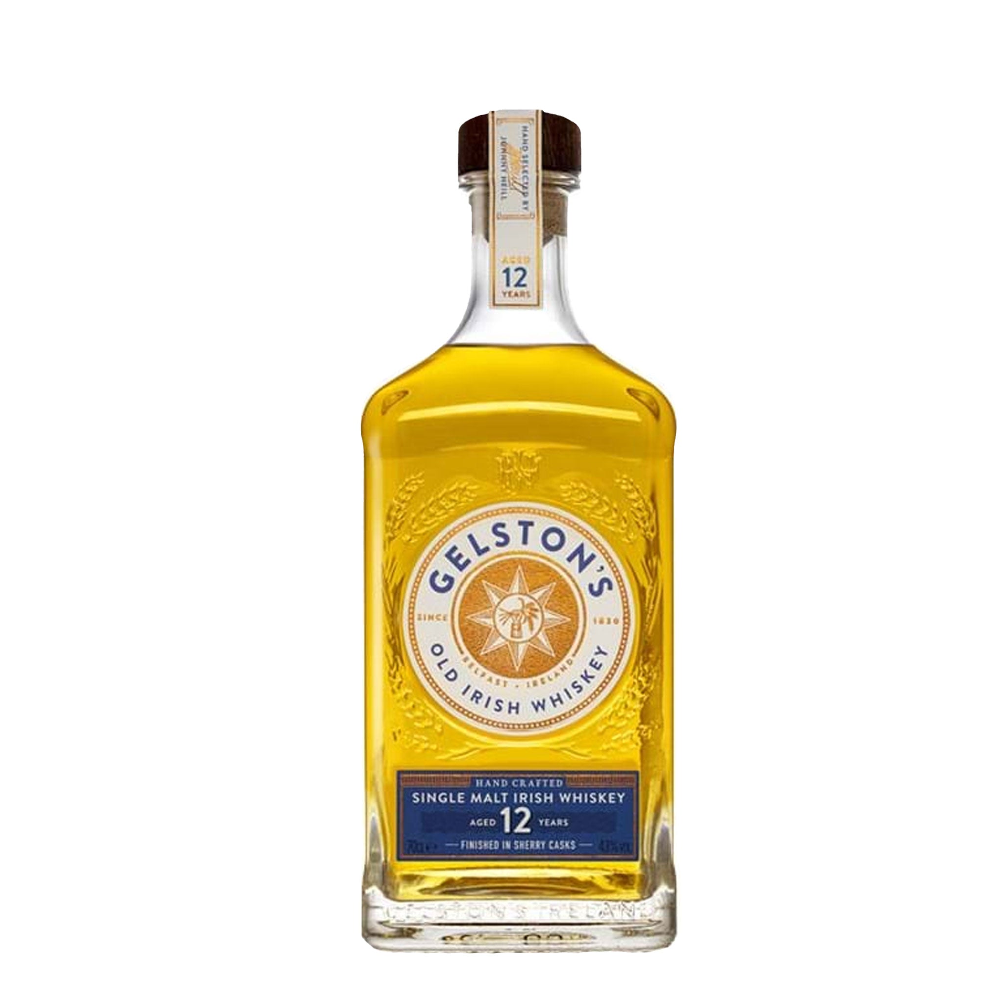Samuel Gelstons 12 Years Single Malt Whiskey