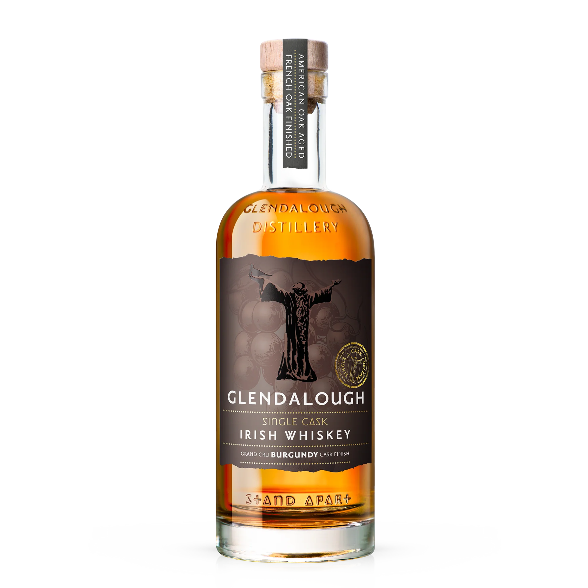 Glendalough Single Grain Burgundy Cask Finish Whisky