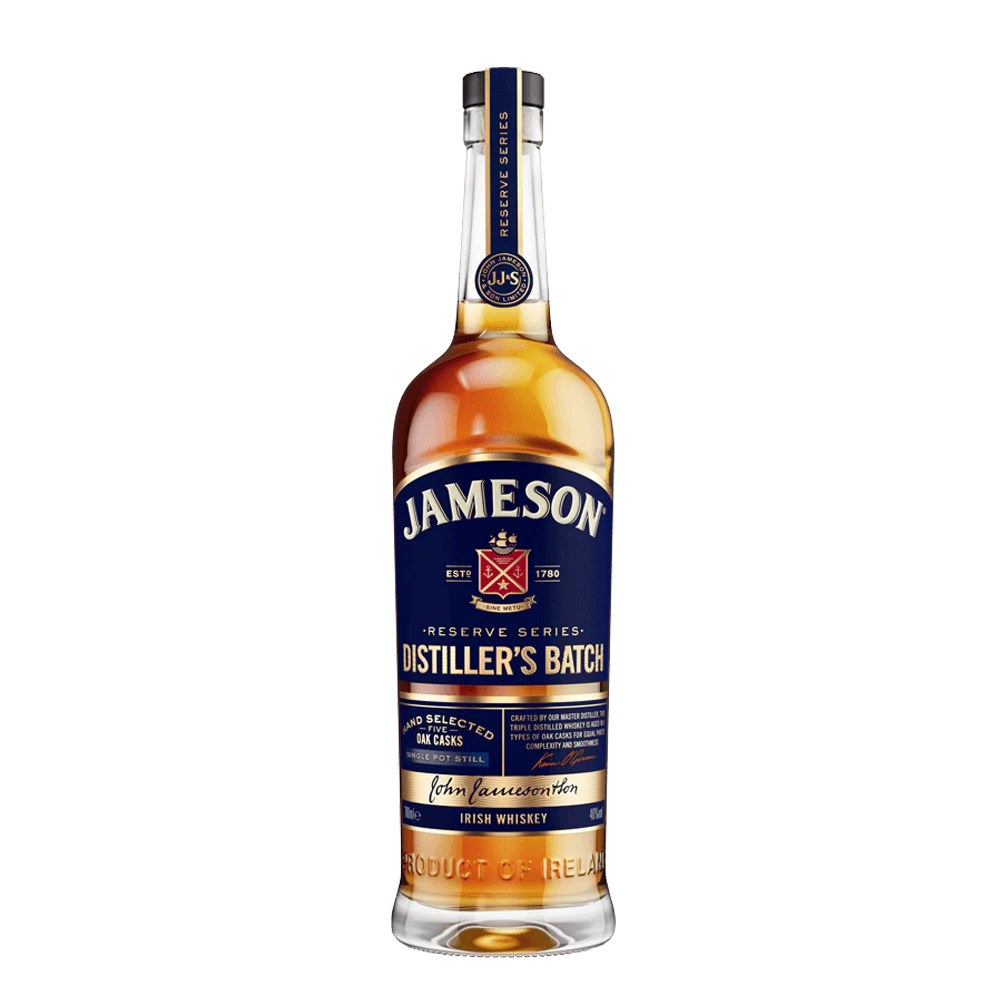 Jameson Distillers Batch Whiskey
