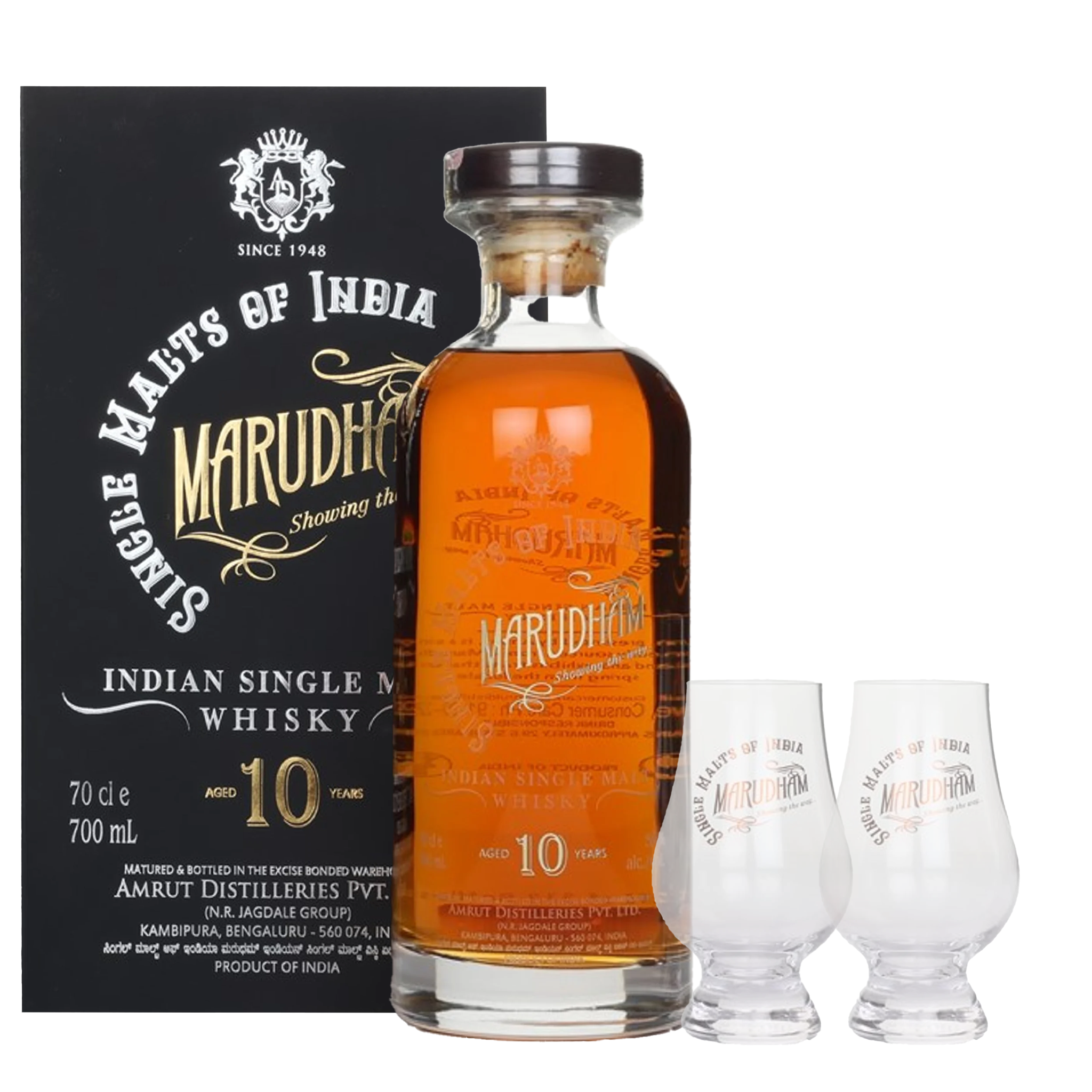 Amrut Single Malts of India Marudham 10 Years Whisky