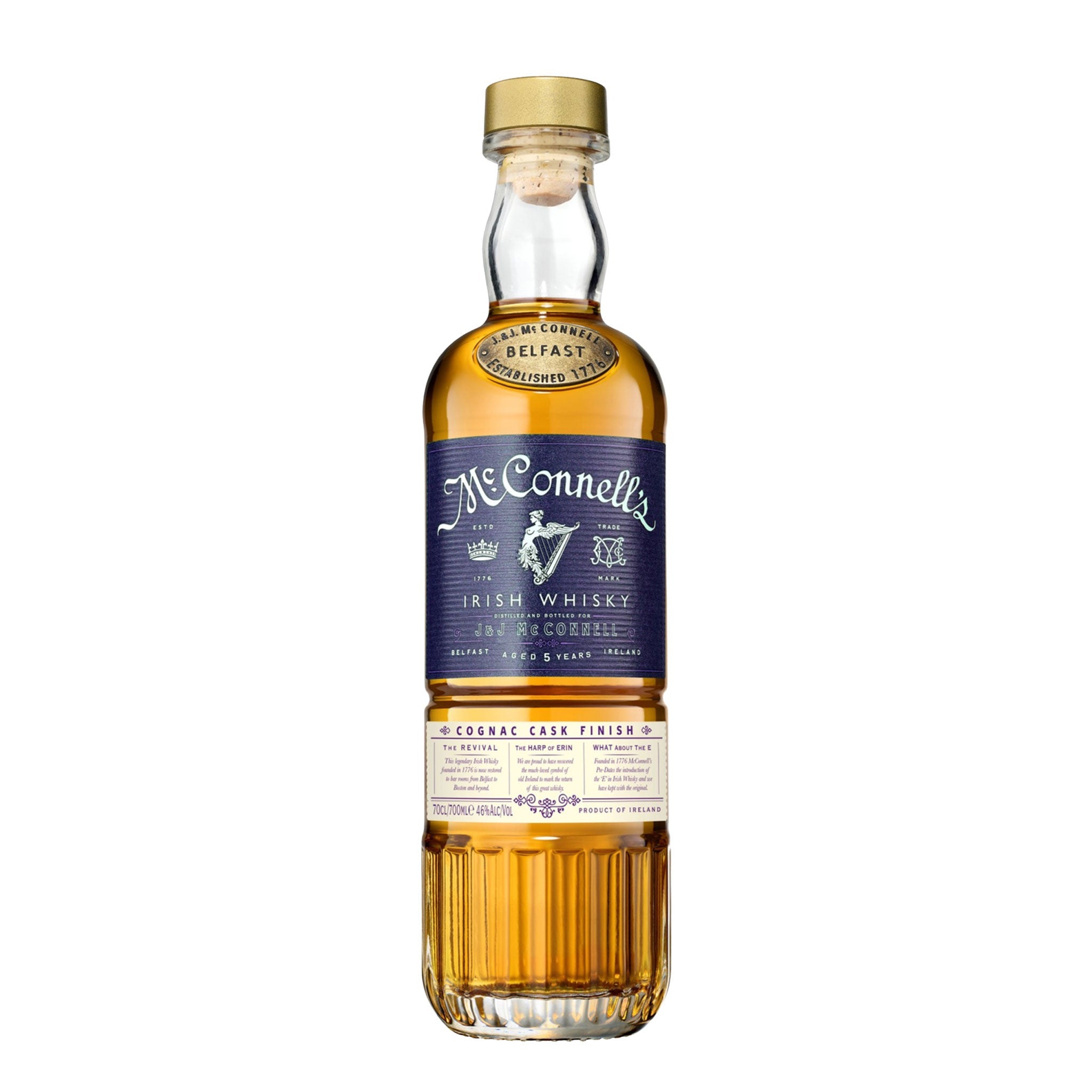 McConnells 5 Years Cognac Cask Whiskey