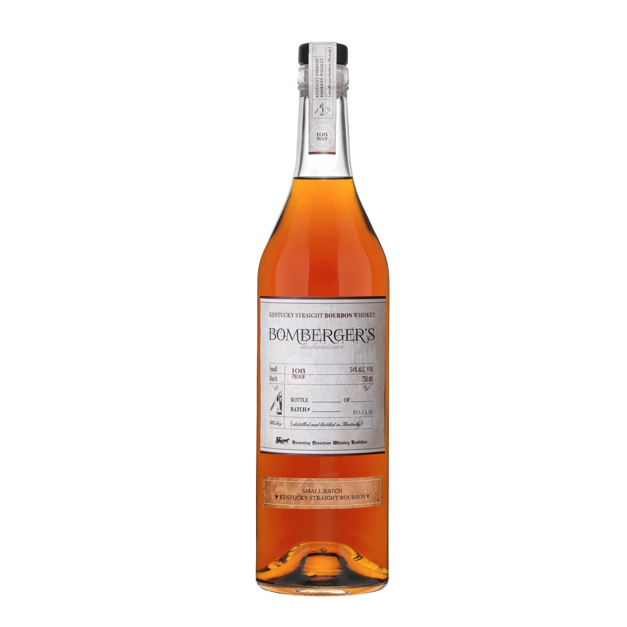 Michters Bombergers Bourbon Whiskey