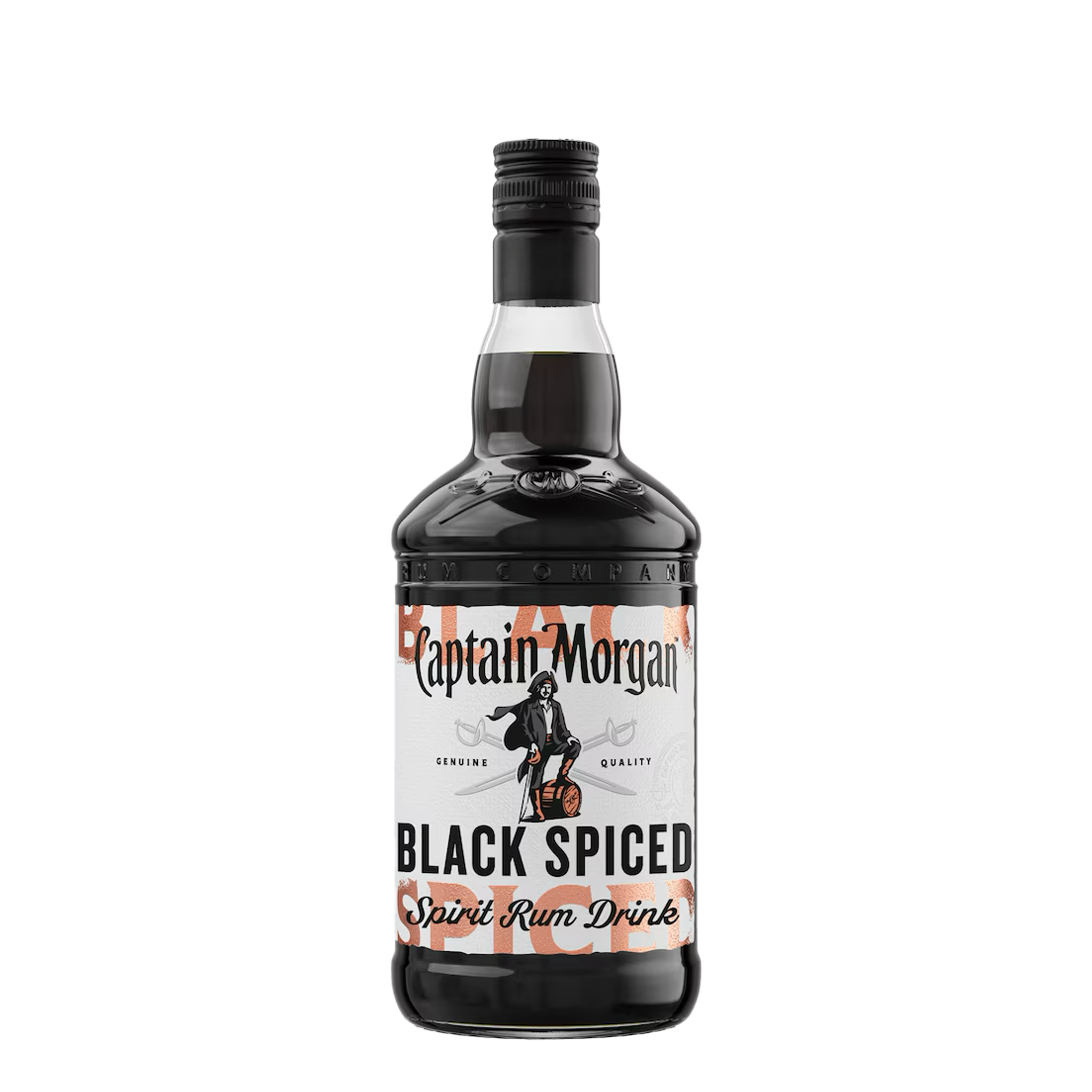 Captain Morgan Black Spiced Rum 1L