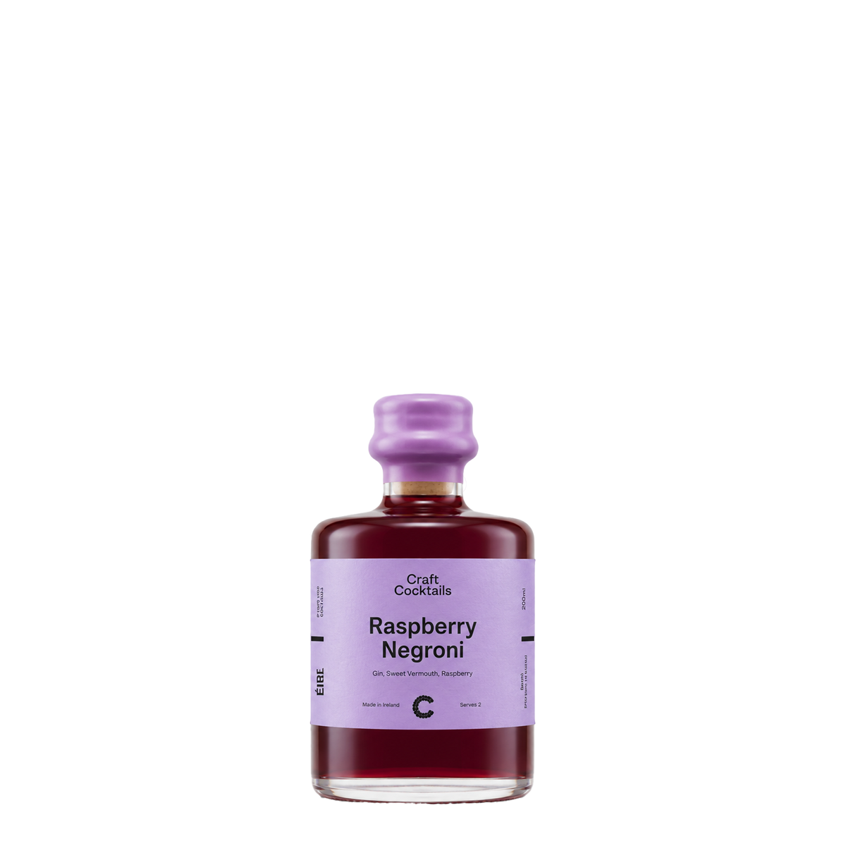 Craft Cocktails Raspberry Negroni (Serves 2)
