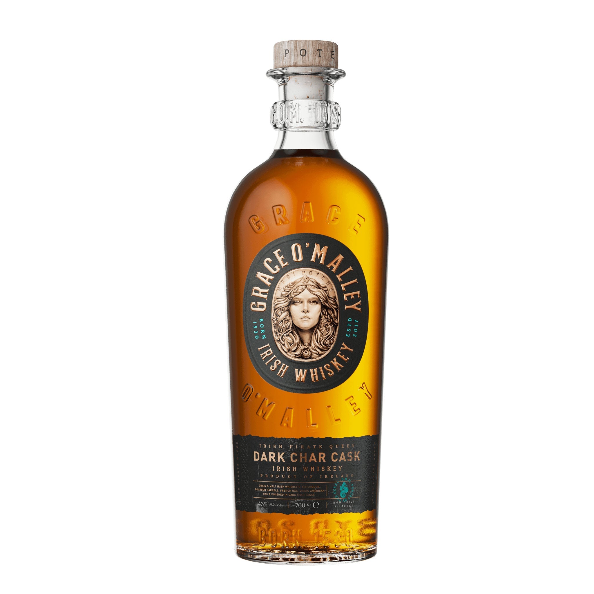 Grace O’Malley Dark Char Cask Whiskey