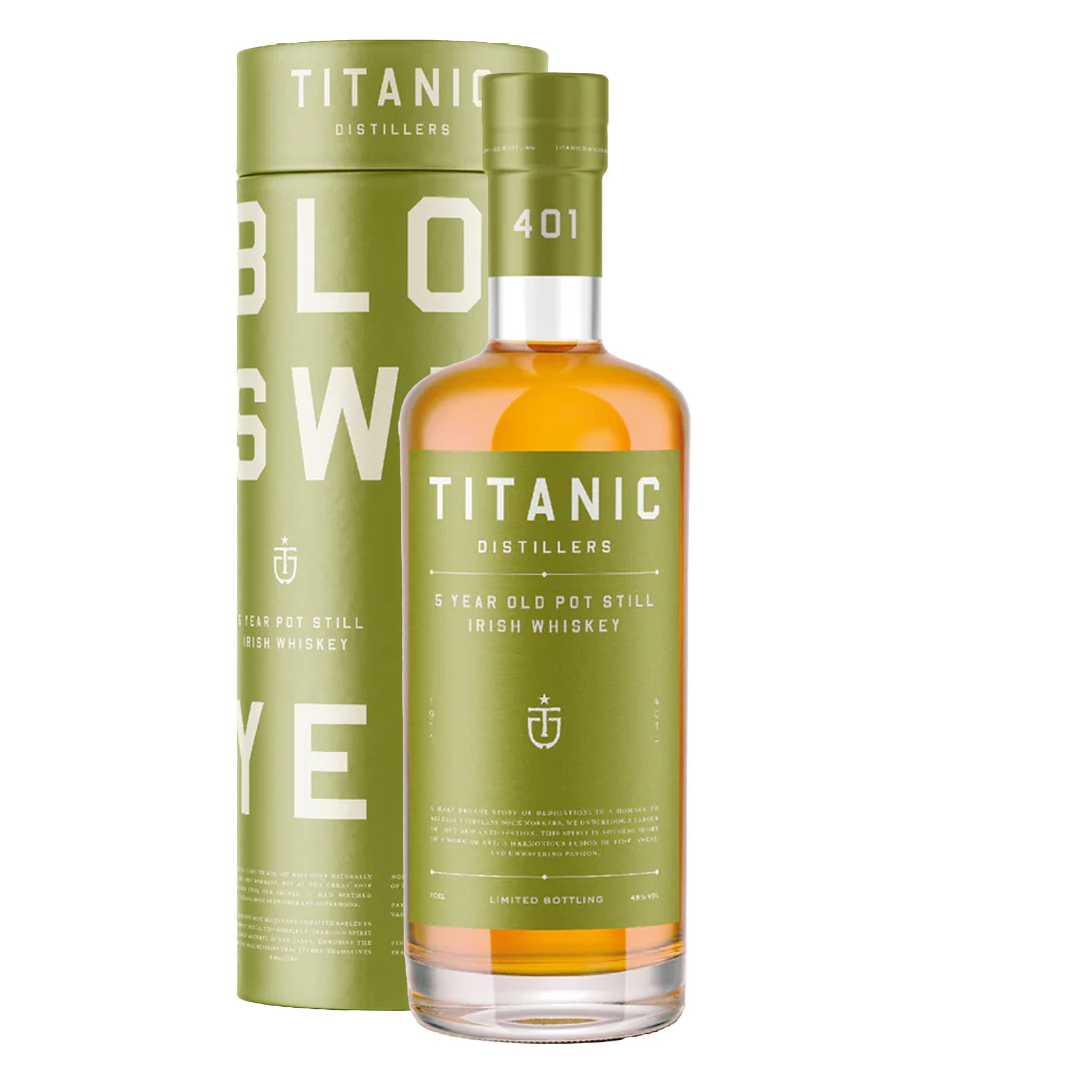 Titanic Distillers 5 Years Pot Still Irish Whiskey