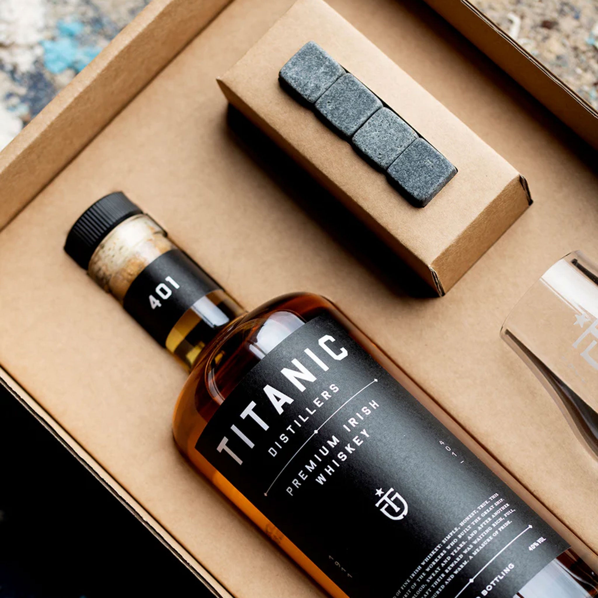 Titanic Distillers Premium Irish Whiskey Collectors Edition Box Set