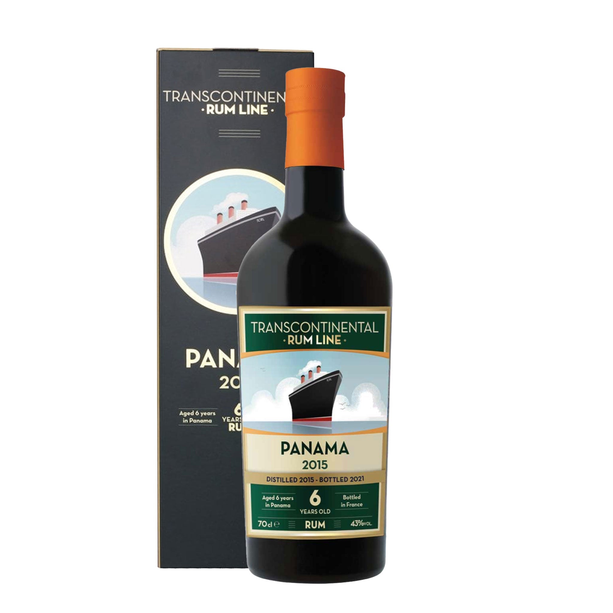 Transcontinental Rum Line Panama 2015 6 Years Rum