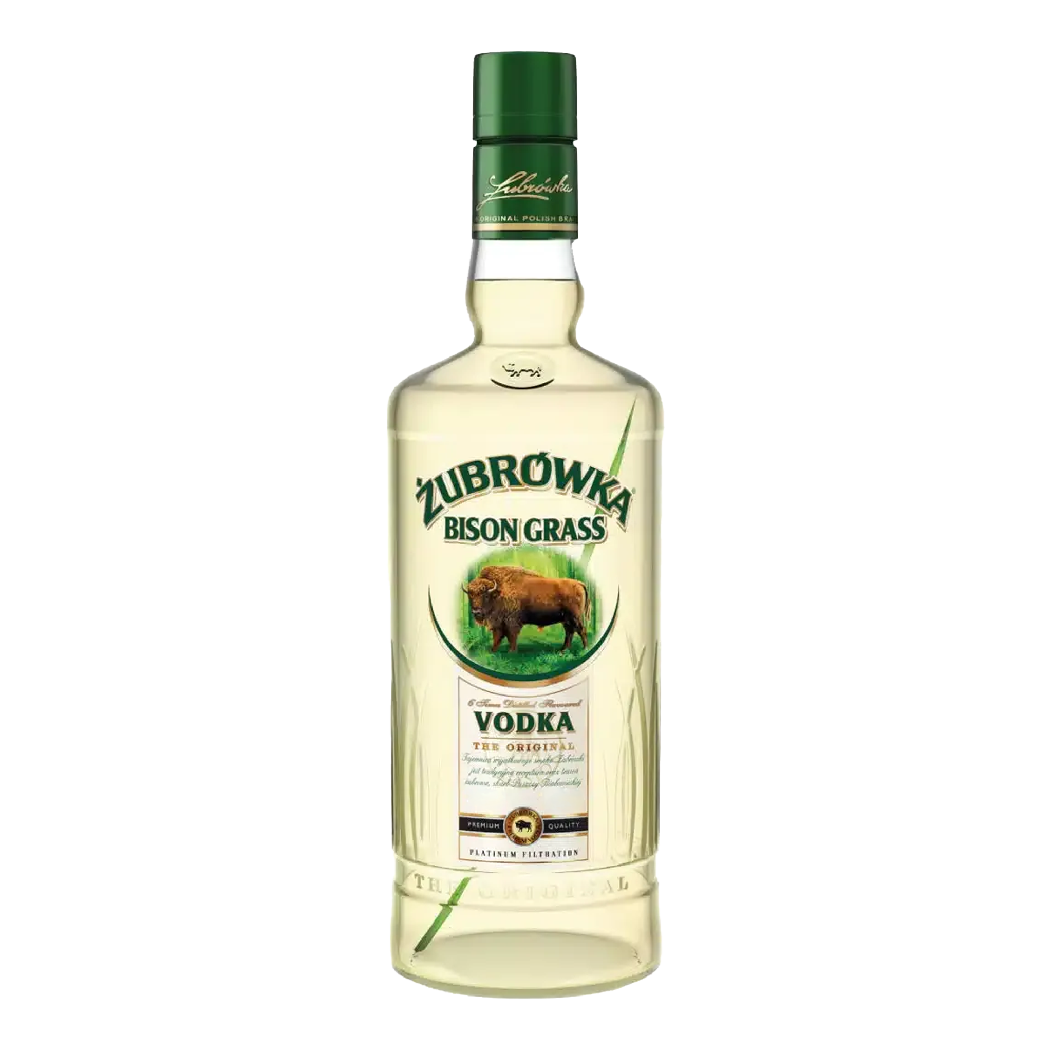 Zubrowka Bison Grass Vodka 1L