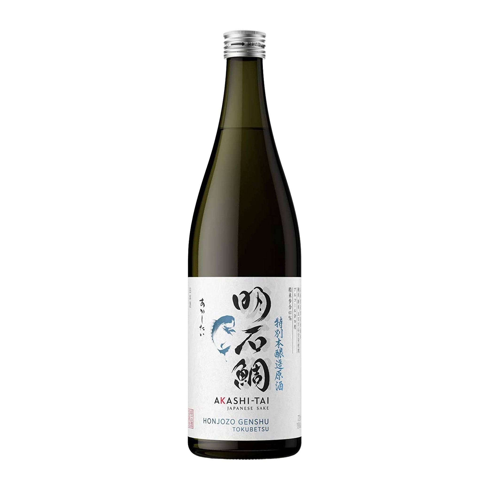 Akashi Honjozo Genshu Tokubetsu Gohyak Sake