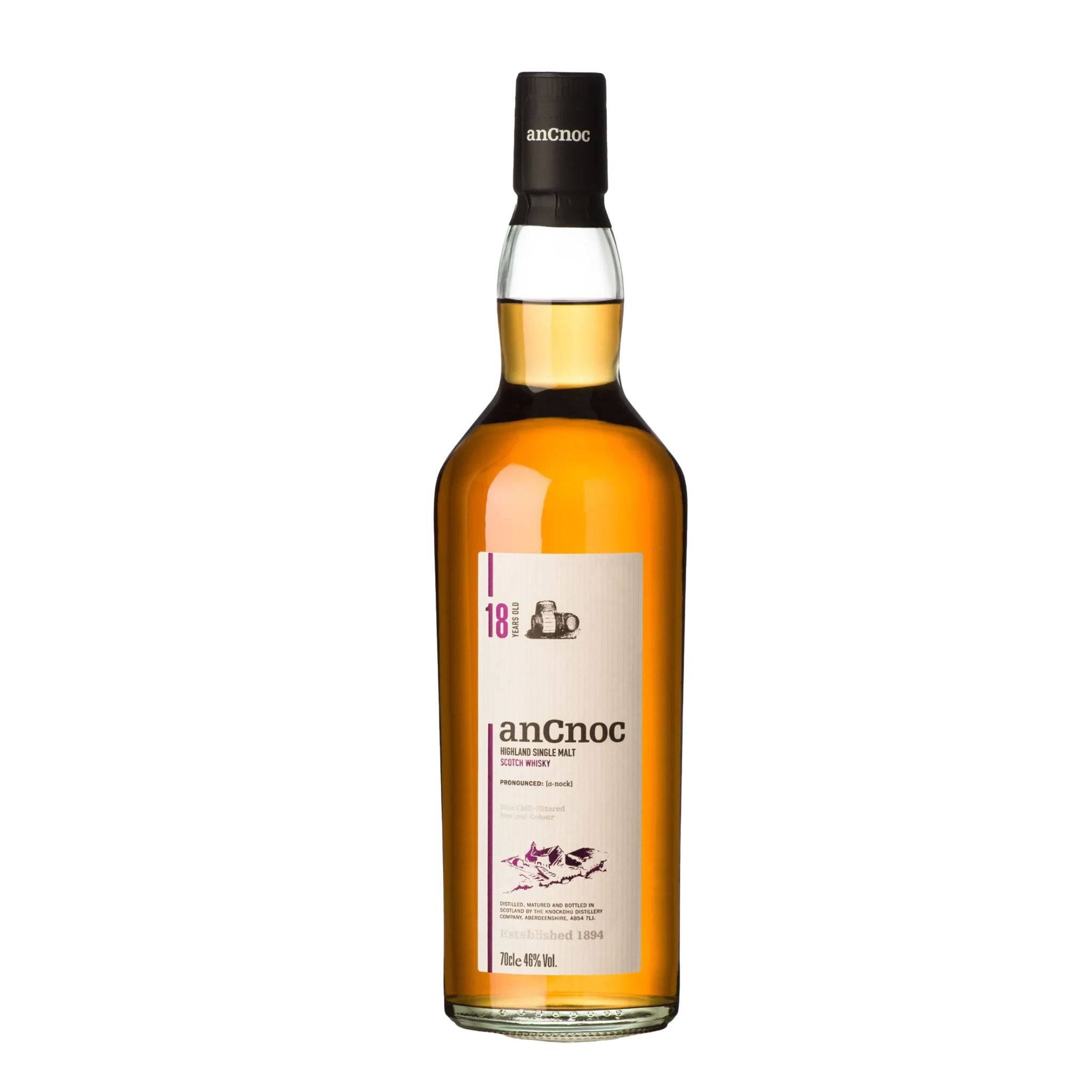 AnCnoc 18 Years Whisky