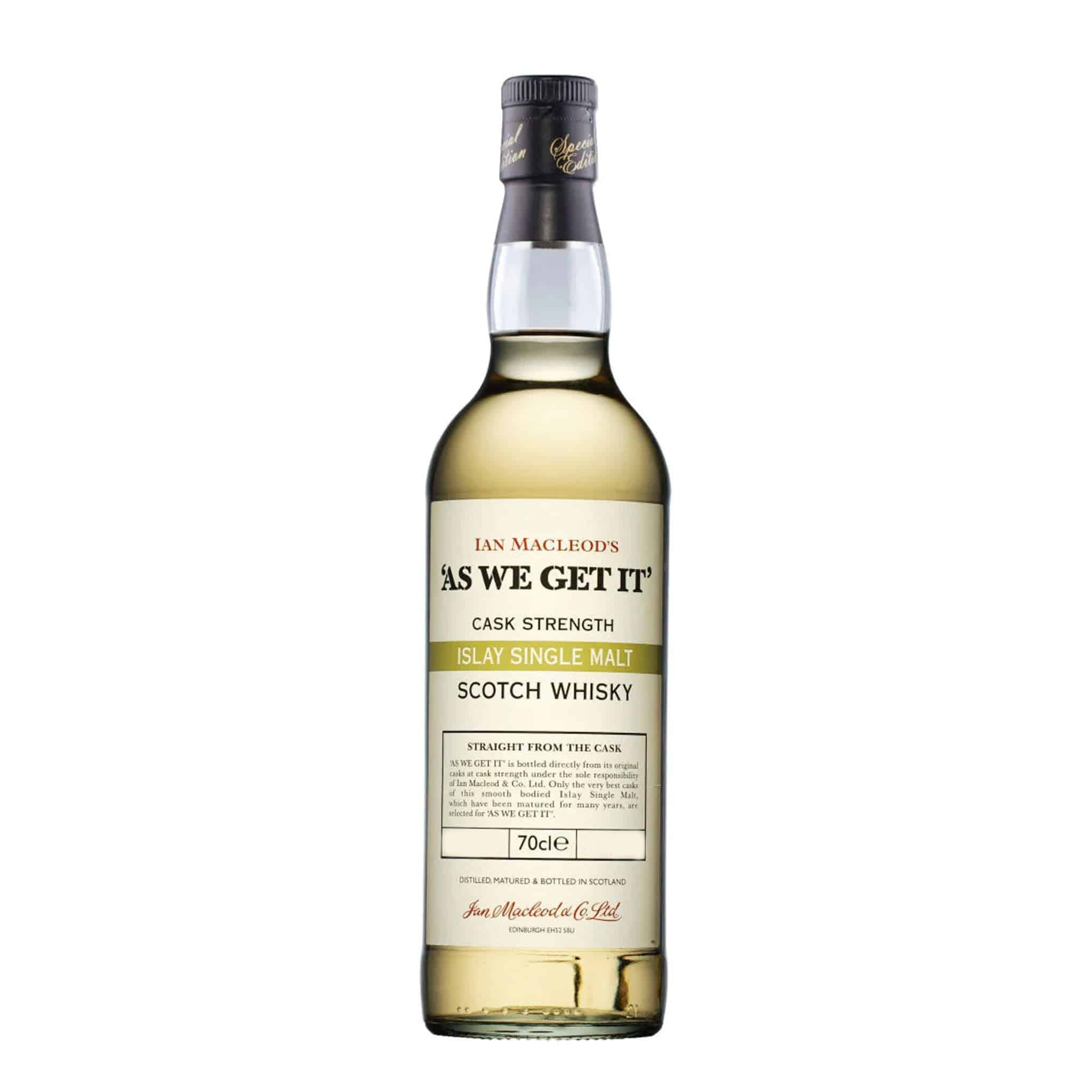 As We Get It Islay Whisky