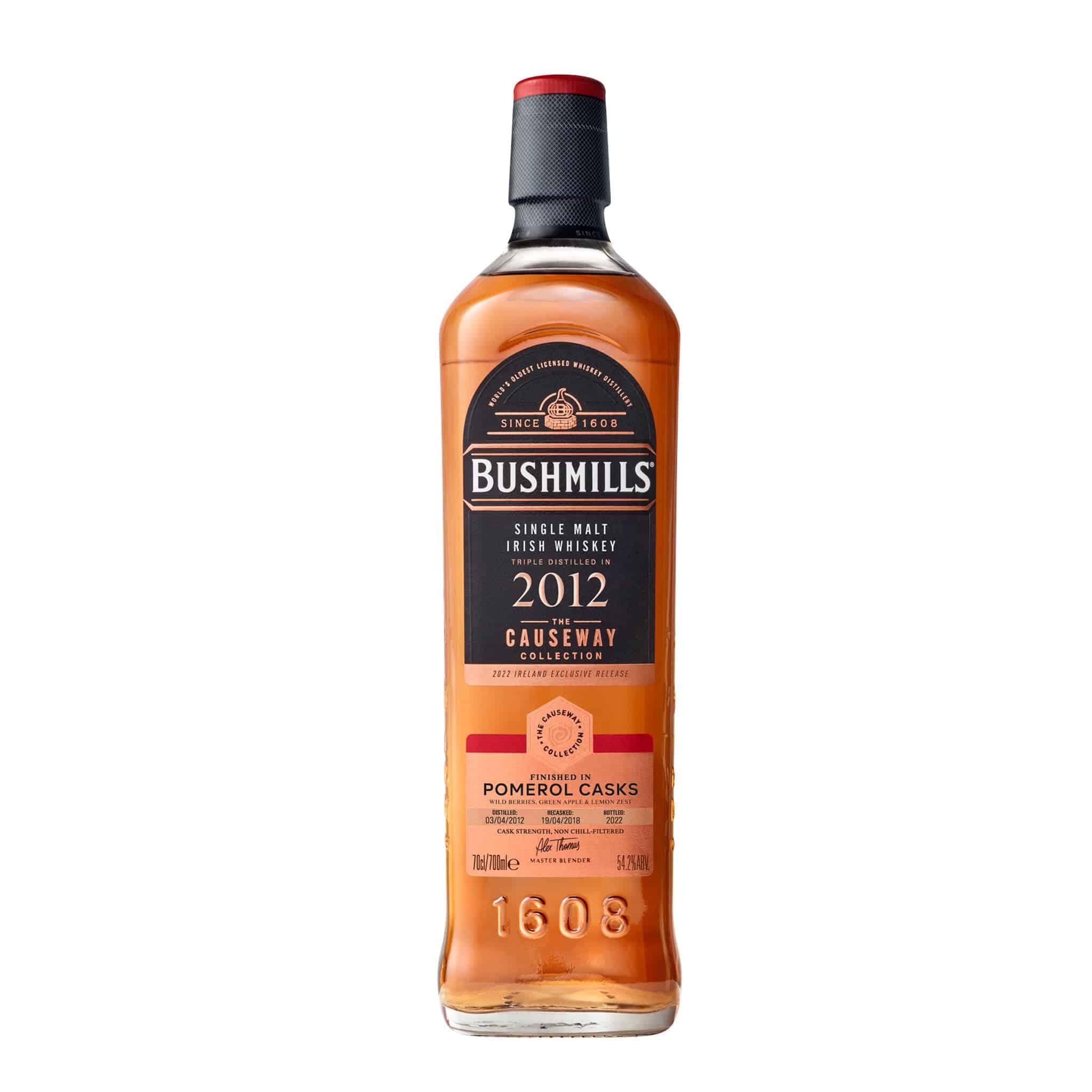 Bushmills Causeway Collection Pomerol Cask Whiskey