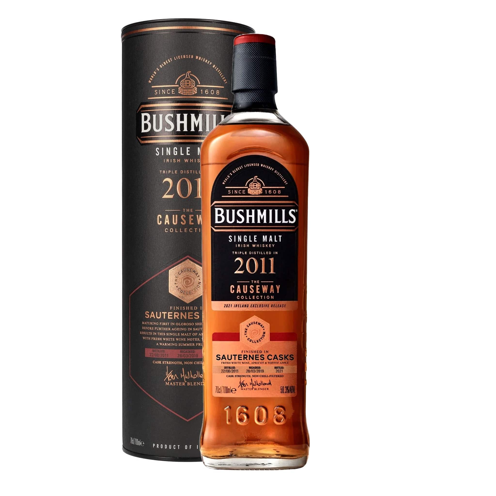 Bushmills Causeway Collection Sauternes Cask Whiskey
