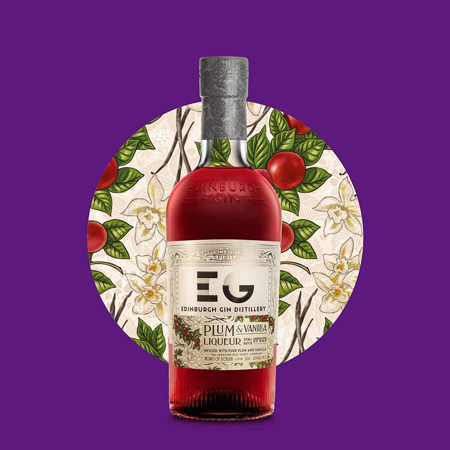 Edinburgh Plum & Vanilla Gin Liqueur