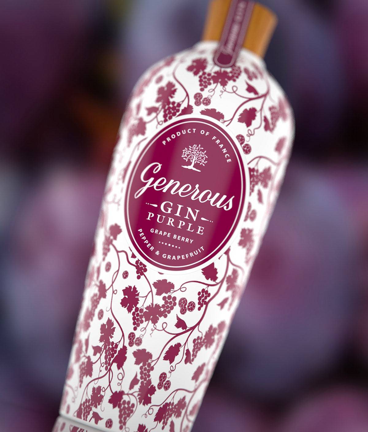 Generous Purple Pepper & Grapefruit Gin