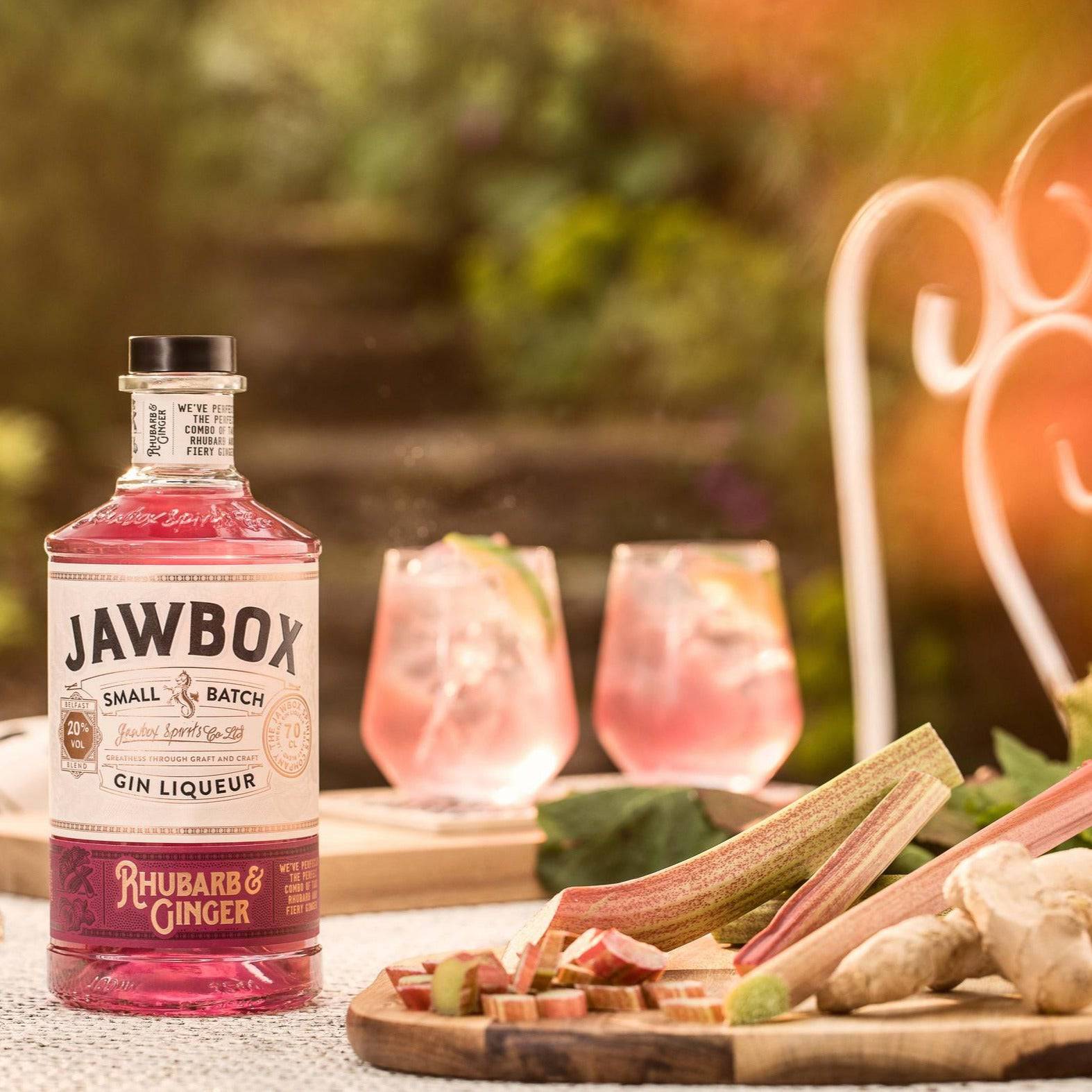Jawbox Rhubarb & Ginger Gin Liqueur