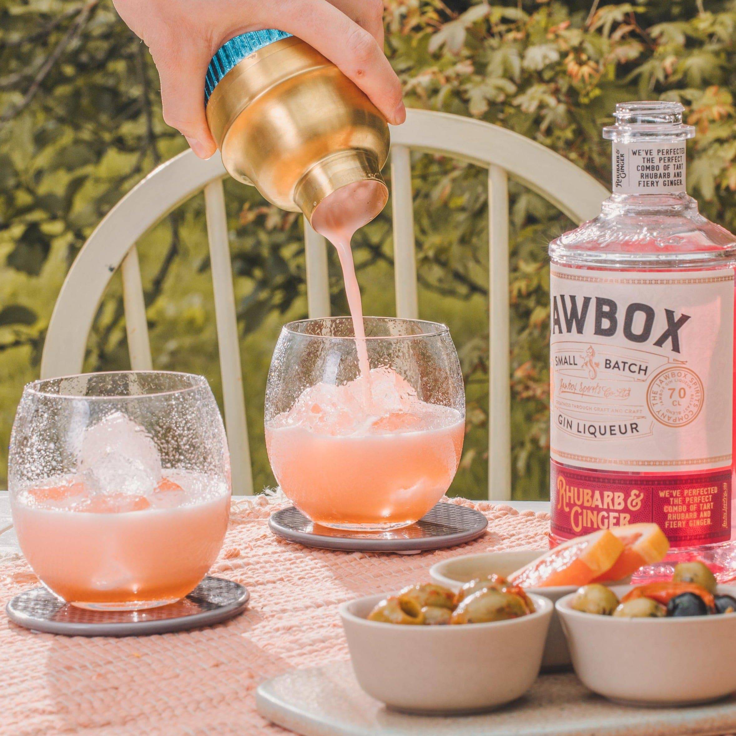 Jawbox Rhubarb & Ginger Gin Liqueur