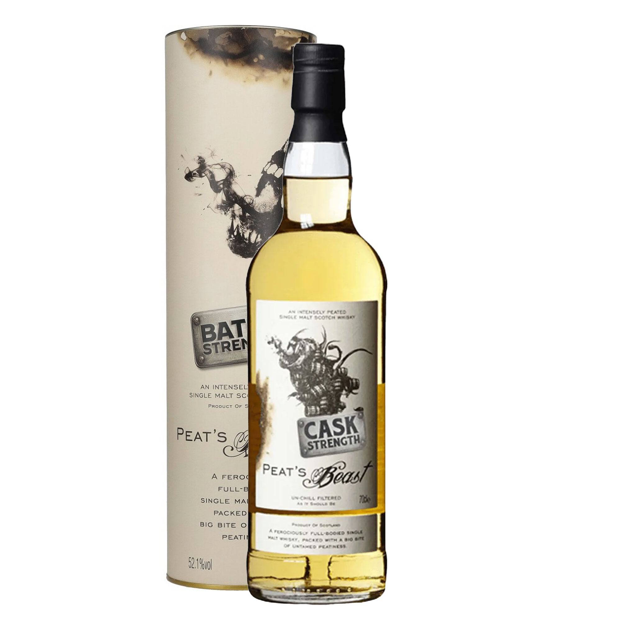 Peats Beast Cask Strength Whisky