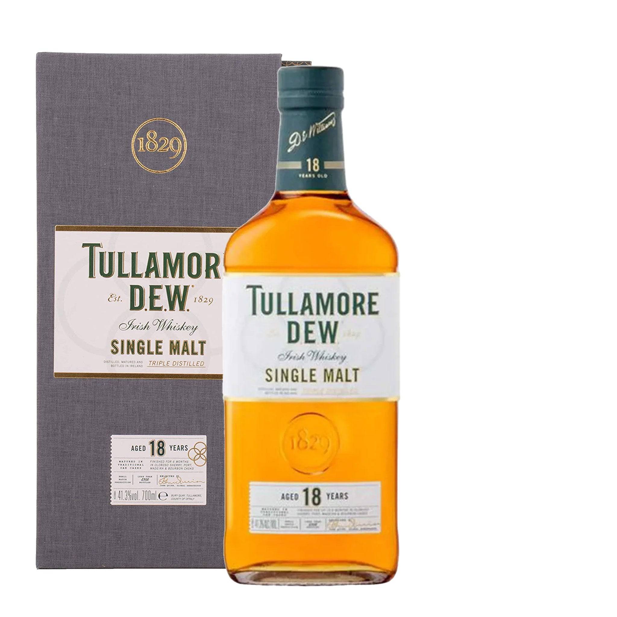 Tullamore Dew 18 Years Whiskey